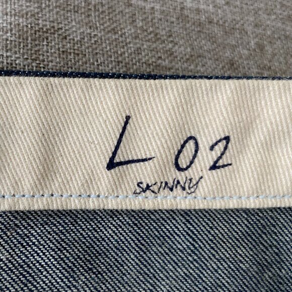 Levi's Made & Crafted L02 Skinny Denim Jeans Women 26 Blue Premium Casual Pants - Picture 7 of 13